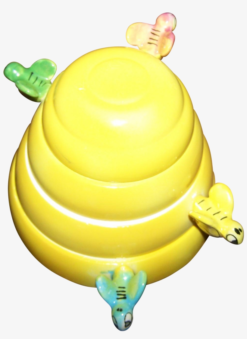 Banner Transparent Bumble Bee Stacking Ceramic Measuring - Measuring Cup, transparent png #5448297