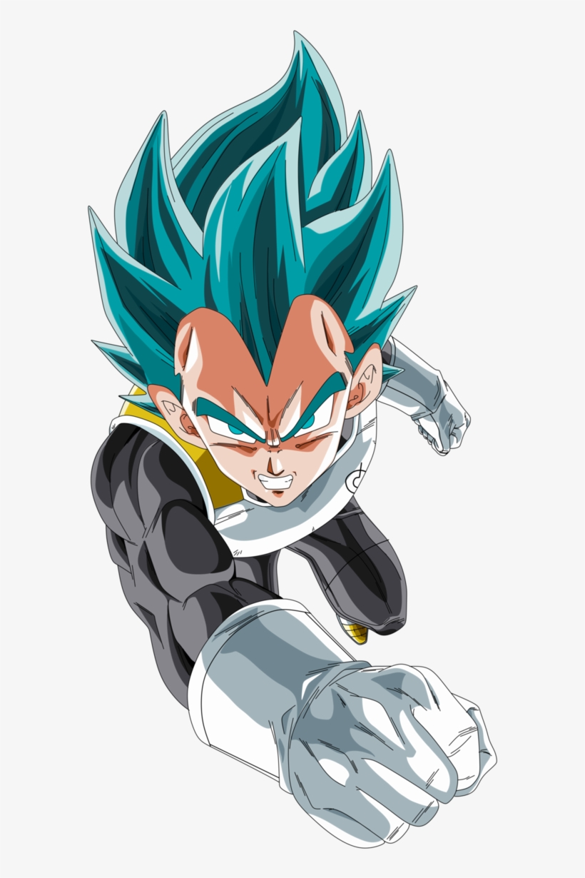 Vegeta Super Saiyan God Png - Vegeta Ssj Dios Azul, transparent png #5448377