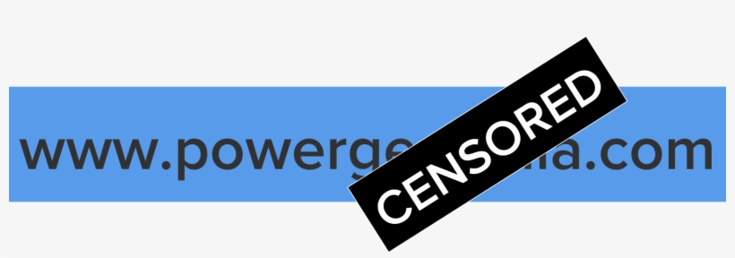 Censored Title - Power Gen Italia, transparent png #5448448