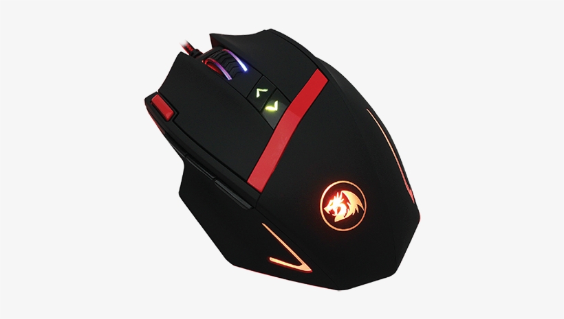 Redragon Pc & Laptop Mammoth 16400 Dpi Gaming Mouse - Redragon M801, transparent png #5449166
