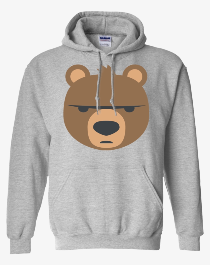 Big Bear Emoji Hoodie - Dodge Demon- Dodge Demon Tshirt, transparent png #5449463