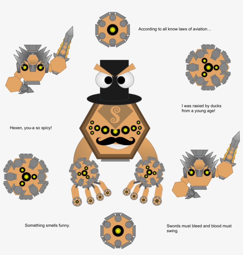 Lord Sassafras In The Middle Of The My Loyal Subjects - Cartoon, transparent png #5450045