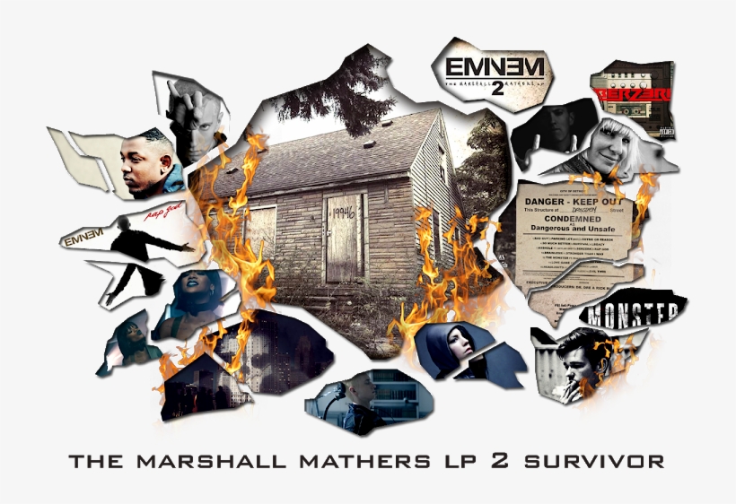 Image - Eminem - The Marshall Mathers Lp 2 [vinyl], transparent png #5450215