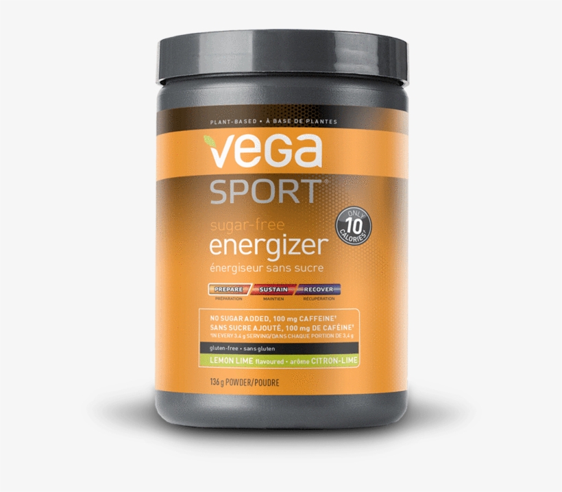 Vega Sport Sugar-free Energizer - Acai Berry - 4.5, transparent png #5450988