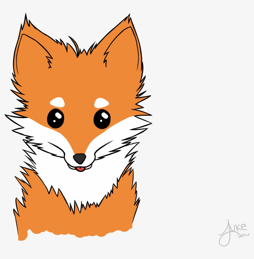 Cute Fox, transparent png #5451199