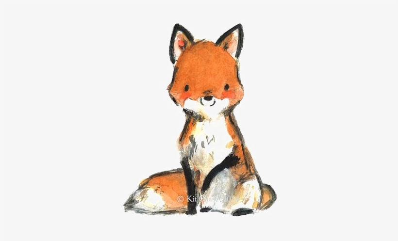 Cute Fox Vector - Kit Chase Woodland Friends, transparent png #5451260