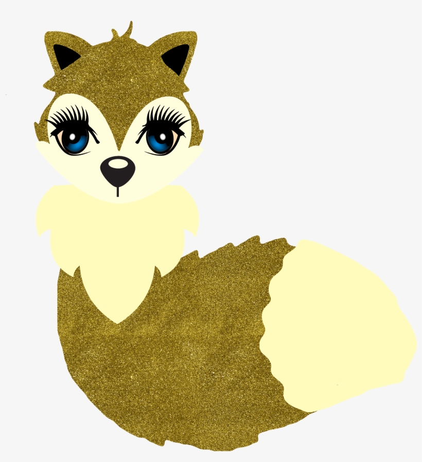 Cute Fox Clip Art - Clip Art, transparent png #5451722