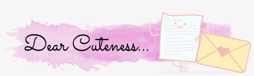 Dear Cuteness - - Calligraphy, transparent png #5451779