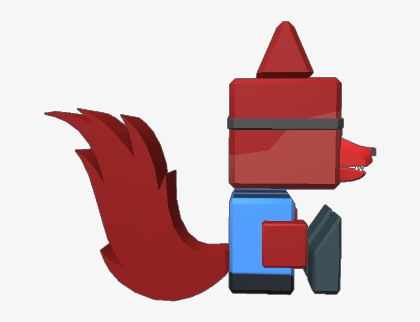 Yea Its Me But Whit A Big Tail And Cute Fox Face - Graphic Design, transparent png #5452044