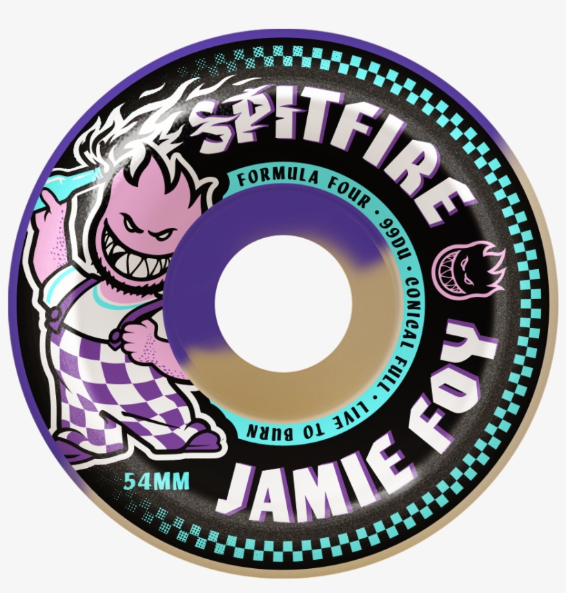 Spitfire - Spitfire Bighead Fill T-shirt - White/reflective Ink, transparent png #5452697