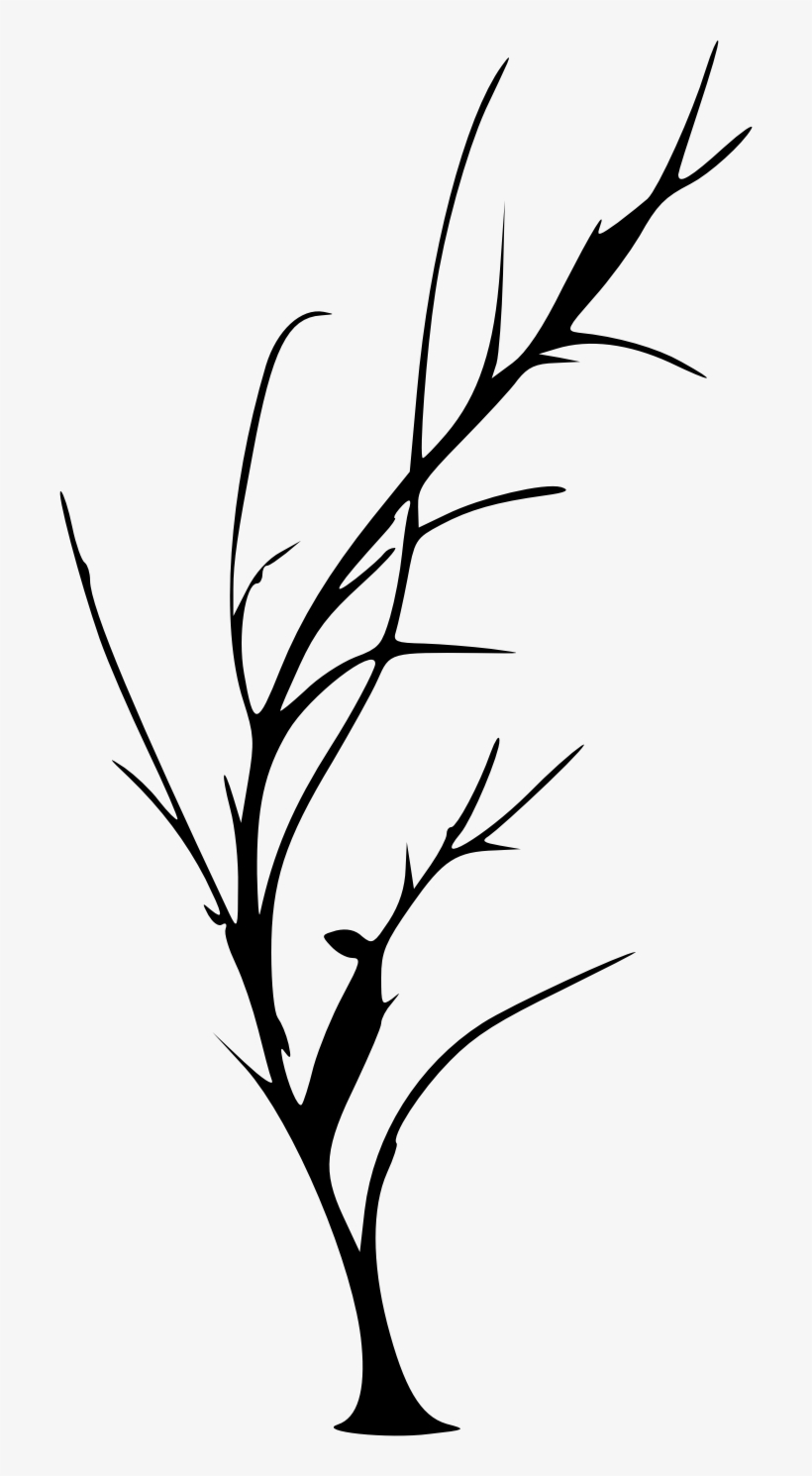 Big Image - Line Art Twig Png, transparent png #5452941
