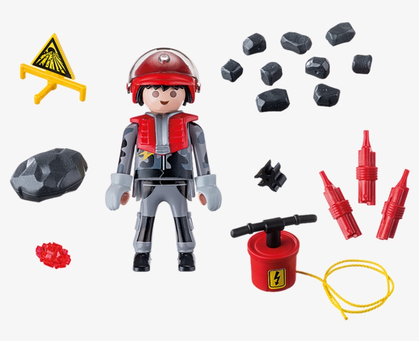 9092 Rock Blaster With Rubble - Playmobil 9092 Rockblaster With Rubble, transparent png #5453444