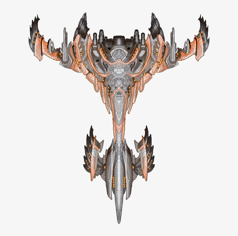 Pixel Art Spaceship - Deer, transparent png #5453836
