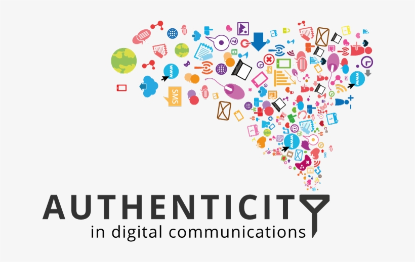 Authenticity In Digital Communications - Digital Communications Png, transparent png #5454744