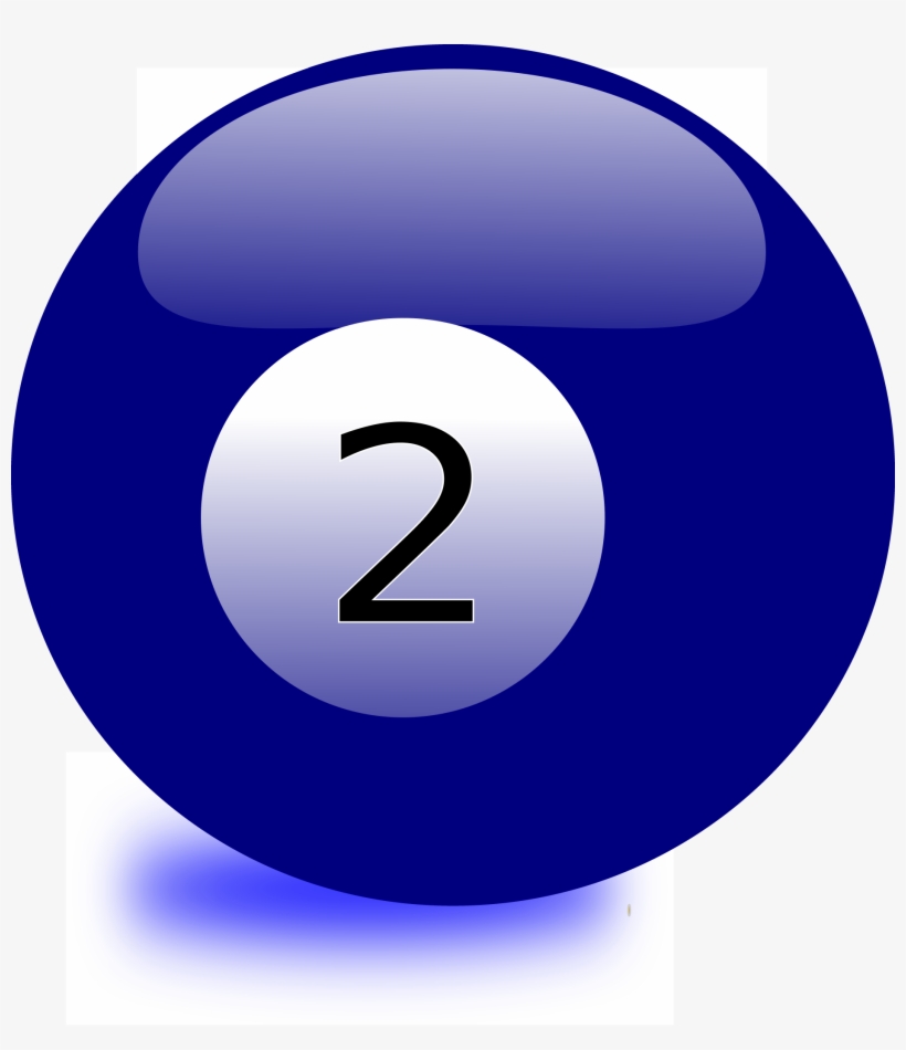 Billiard Balls Billiards Transprent Png - 2 Billiard Ball Png, transparent png #5455037