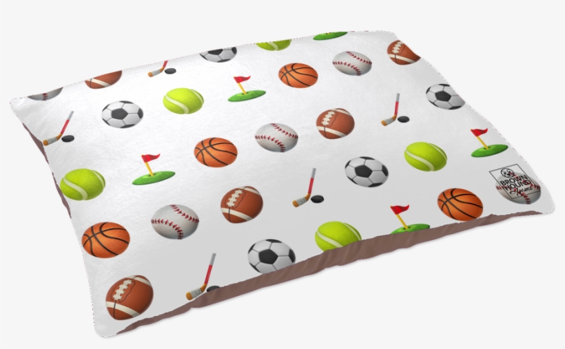 Sports Emojis Dog Bed - Dog, transparent png #5455400