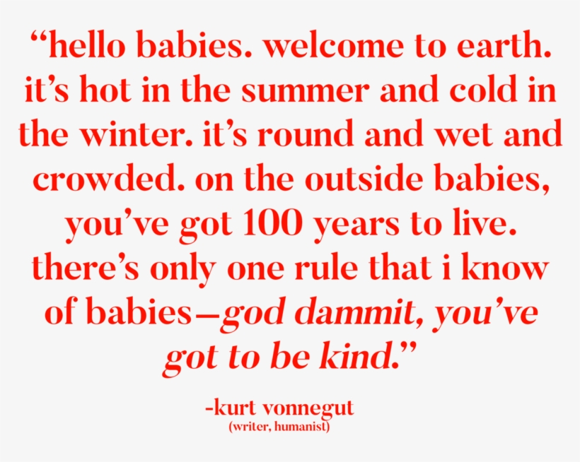 Kurt Vonnegut Quote - Goodbye Quotes For Love, transparent png #5455911