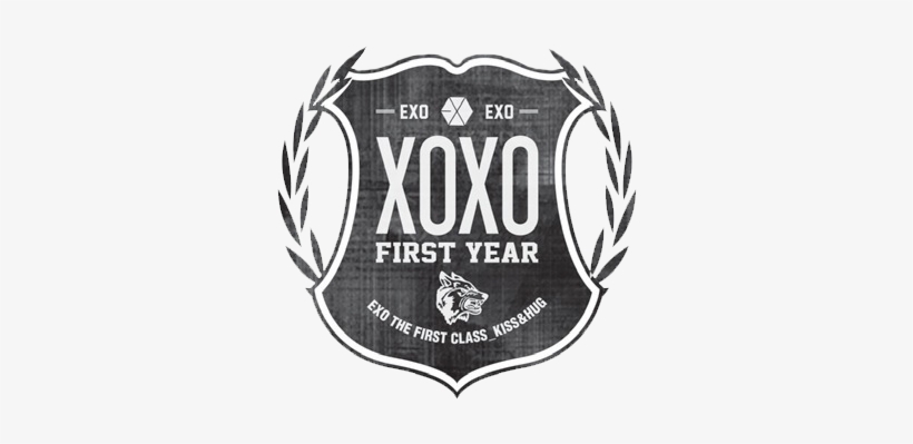 Exo Xoxo Logo Png - Xoxo (kisses & Hugs), transparent png #5456429