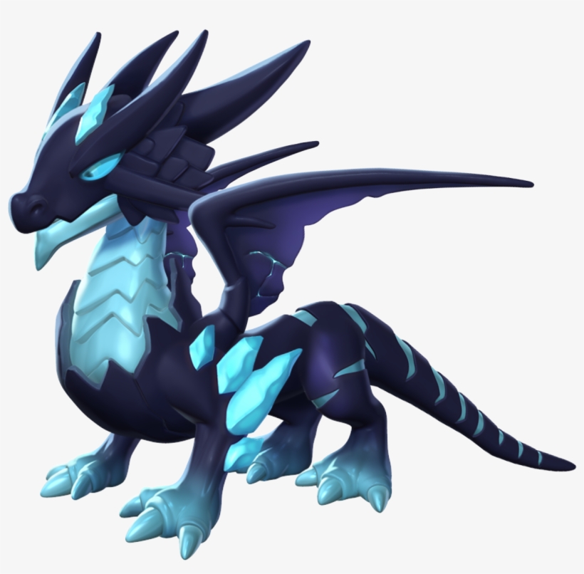 Dark Ice Dragon - Dragon Mania Legends, transparent png #5456688