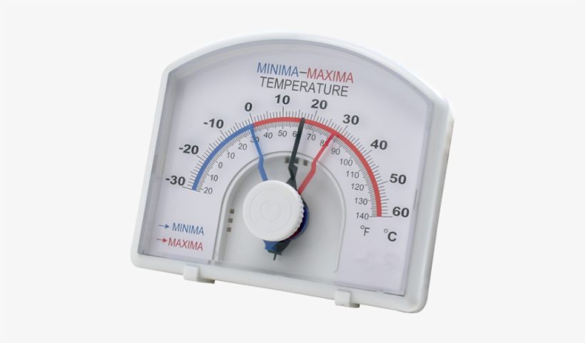 Thermometer, Minimum And Maximum - Humboldt Mfg. Co. H-3560d Maximum And Minimum Thermometer, transparent png #5457847