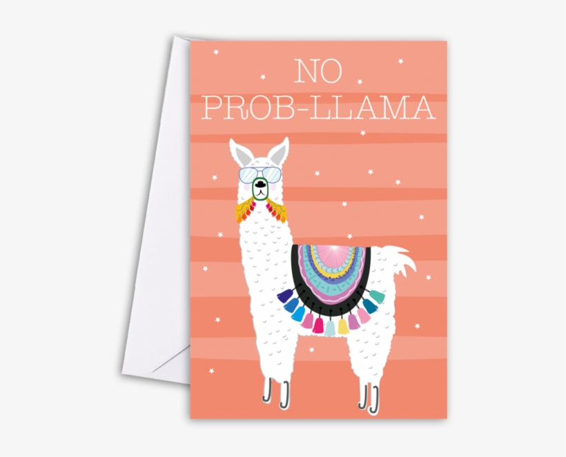 No Prob-llama - Llama, transparent png #5457849