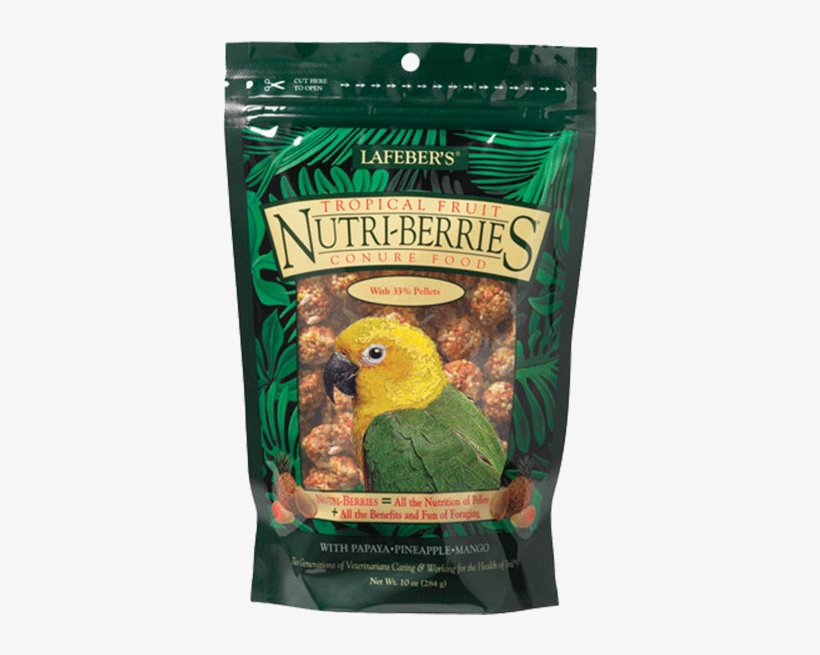 Tropical Fruit Nutri-berries For Conures - Lafeber Company Tropical Fruit Nutri-berries Conure, transparent png #5457910