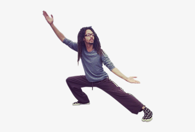 Personguy With Dreadlocks - Jumping, transparent png #5458862