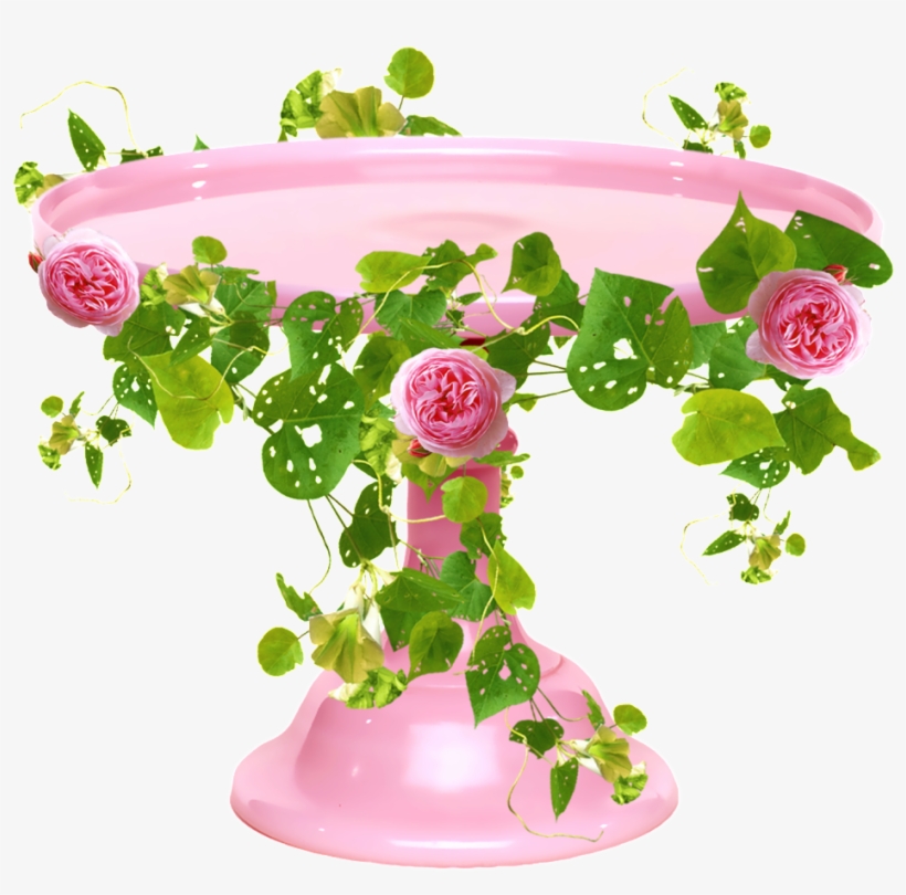 Transparente Png Ornamental De Flores Rosas - Tubes Png Haies Fleuries, transparent png #5459317