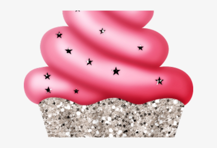 Glitter Cupcake Png, transparent png #5459441