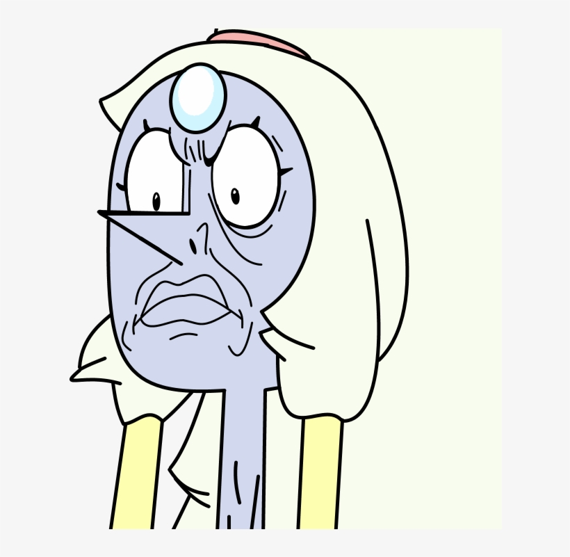 Super Angry Opal - Steven Universe Characters Derp, transparent png #5460394