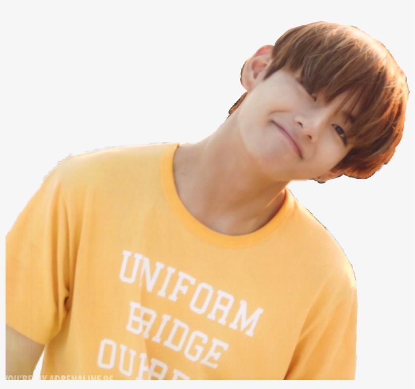 Report Abuse - Kim Taehyung In Yellow, transparent png #5460583