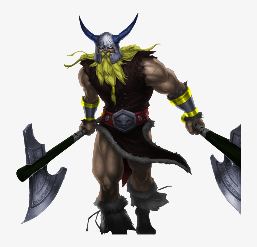 Olaf Lol Png - League Of Legends Olaf - Free Transparent PNG Download ...