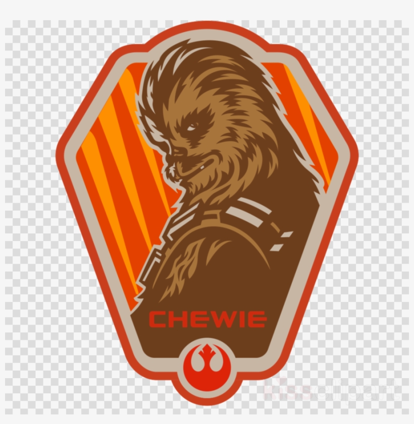 Chewie Star Wars Die Cut Magnet 5 X 5 Inch Indoor / - Star Wars The Force Awakens Chewie Tote Bag, transparent png #5461152