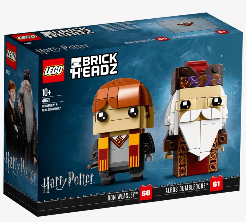 Ron Weasley™ & Albus Dumbledore™ - Lego Brickheadz Captain Armando Salazar 41594, transparent png #5461960