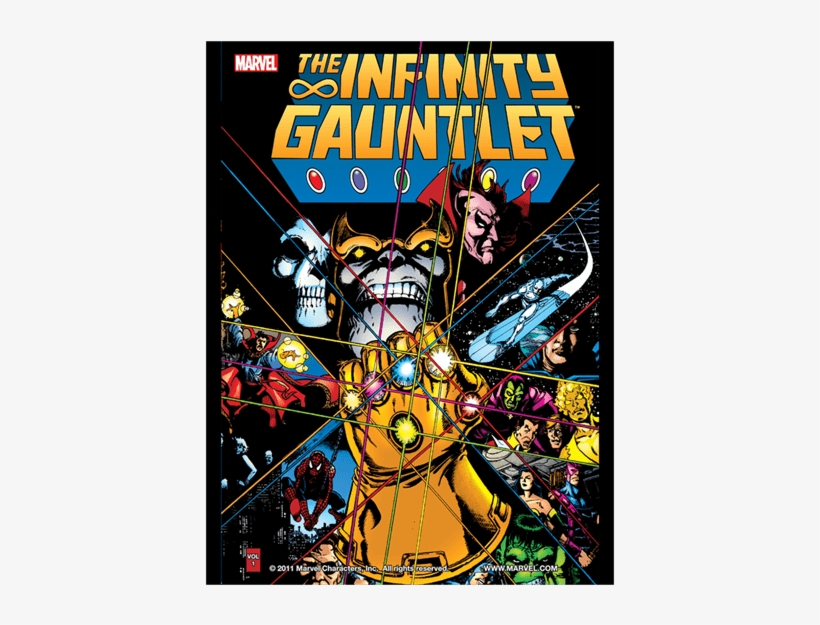 1 Of - Infinity Gauntlet By Jim Starlin & Ron Lim &, transparent png #5462325