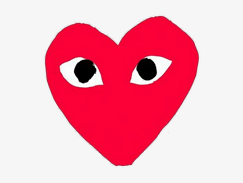 Comme Des Garcons Heart Transparent - Free Transparent PNG Download ...