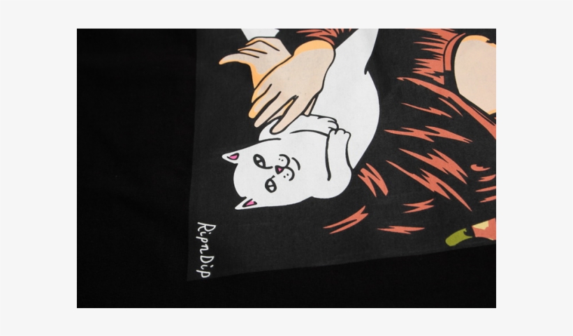 Ripndip Lord Nermal Lisa Pocket T-shirt - Ripndip, transparent png #5463346