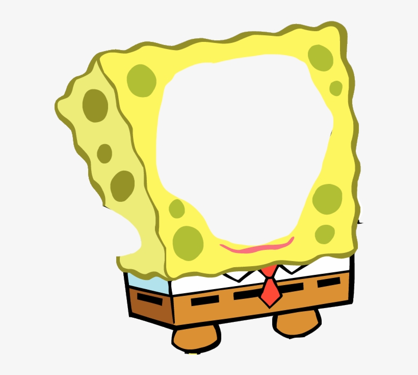 But It's Necessary As We Need To Cut Photos Into Pieces - Spongebob Squarepants, transparent png #5463724