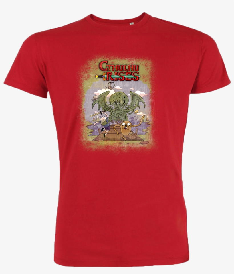 Saqman Cthulhu Rises T Shirt Stanley T Shirt Rot, transparent png #5463732