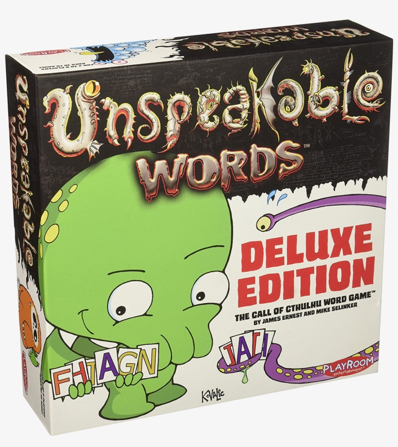 Unspeakable Words Deluxe Edition - Unspeakable Words, transparent png #5463989