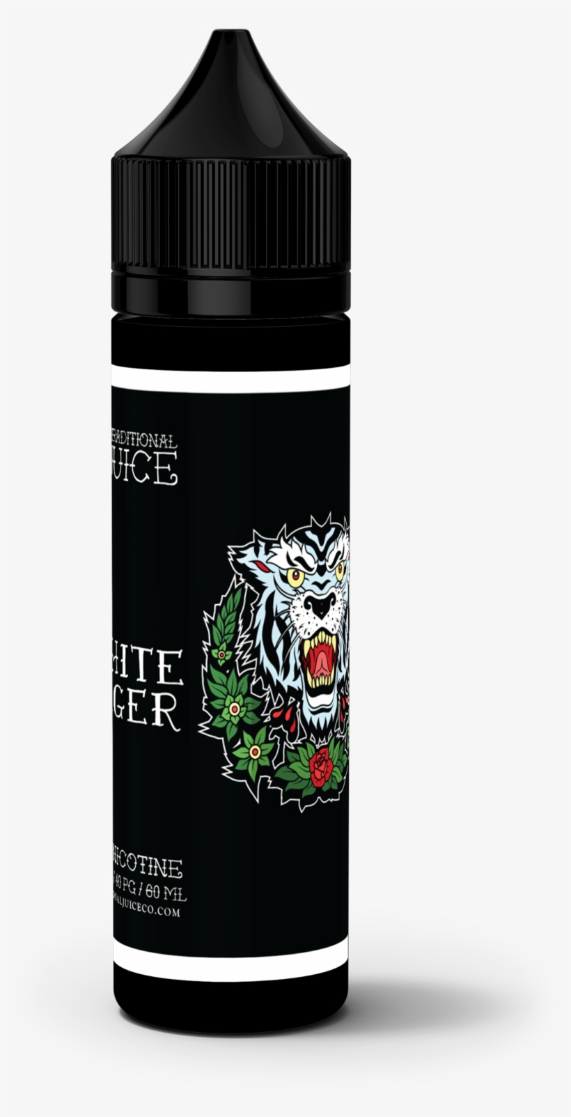 Traditional Juice Eliquid Ejuice White Tiger - Cosmetics, transparent png #5464478