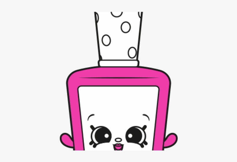 Nail Polish Clipart Shopkins - Patty Polish Shopkin, transparent png #5464840