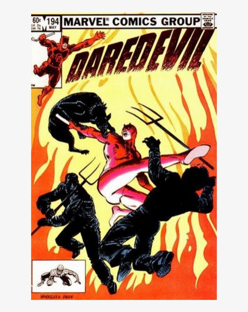 Купете Comics 1983-05 Daredevil - Daredevil 187, transparent png #5464842