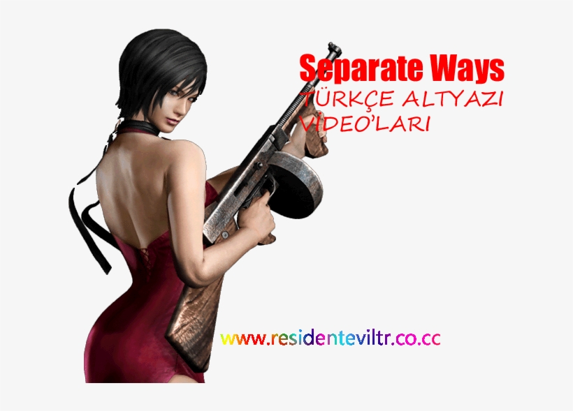 Resident Evil 4 Separate Ways Altyazı Videoları - Resident Evil 4 Ada Wong Costumes, transparent png #5465787