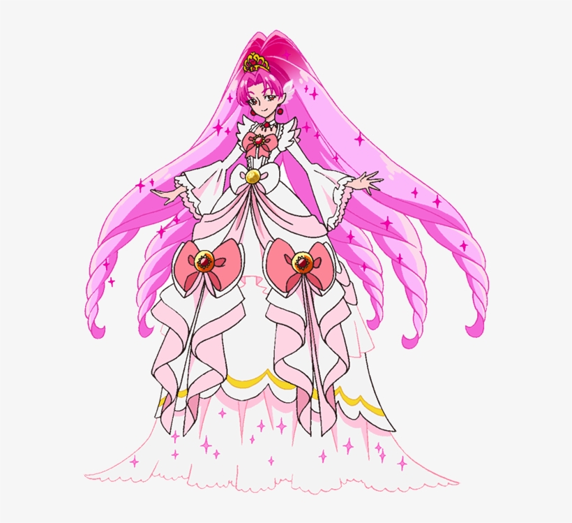 Princess Pretty Cure Scarlet Mode Elegant Pose - Cure Scarlet Mode Elegant, transparent png #5466189
