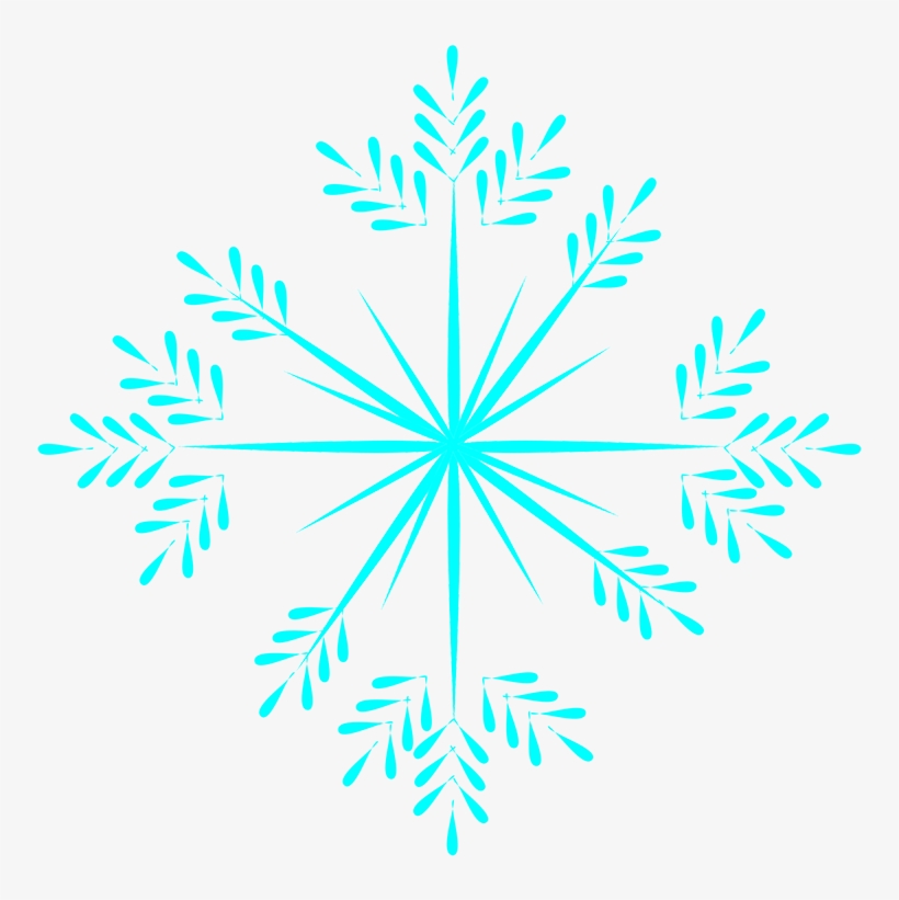 Ice Crystal - Snowflake, transparent png #5466421