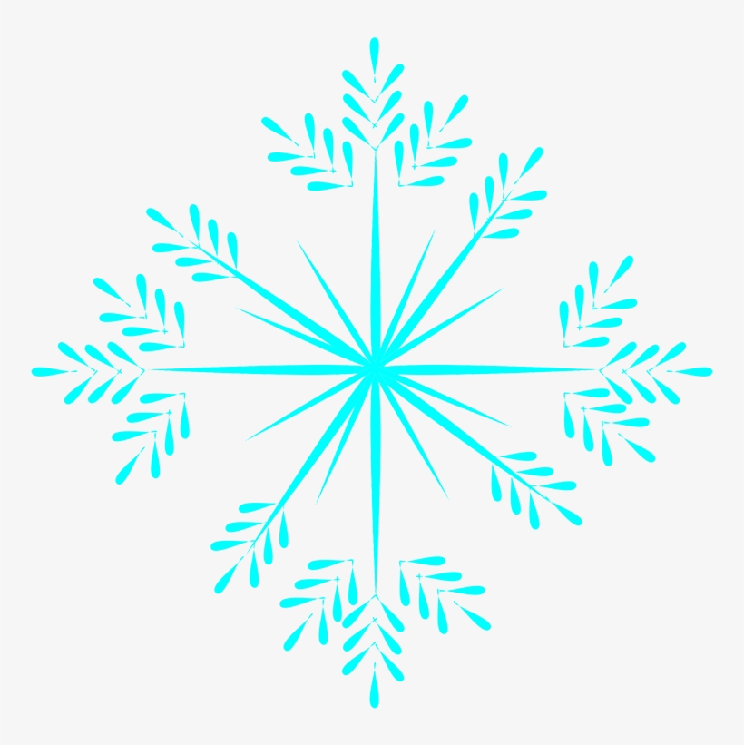 Ice Crystal - Snowflake, transparent png #5466421