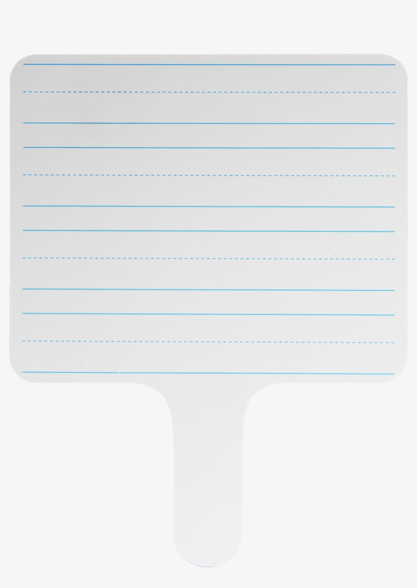 Two-sided Dry Erase Rectangular Writing Paddle - Ice Cream, transparent png #5466477