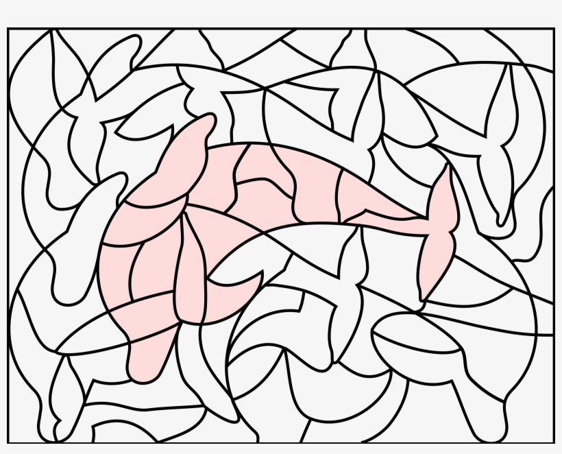 This Free Icons Png Design Of Puzzle Picture Dolphin, transparent png #5466544