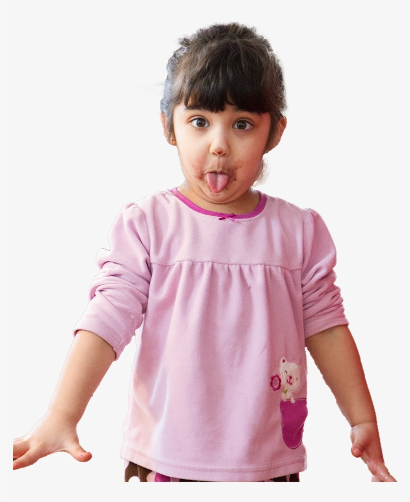 Shocked Girl Covered In Pudding - Toddler, transparent png #5466657